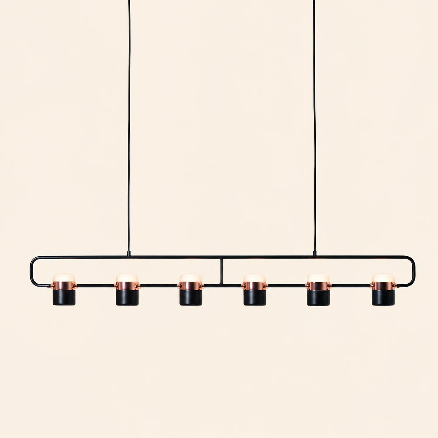 Adjustable Glass Pendant Light - Lumpaz