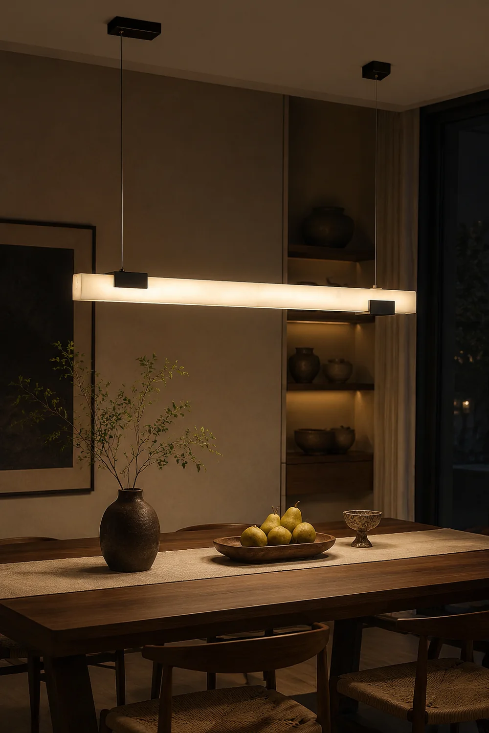 Cary Alabaster Pendant Light - Lumpaz