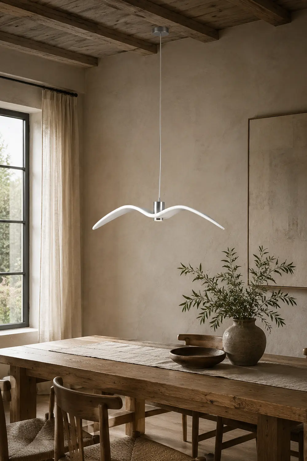 Seagull Resin Pendant Light - Lumpaz