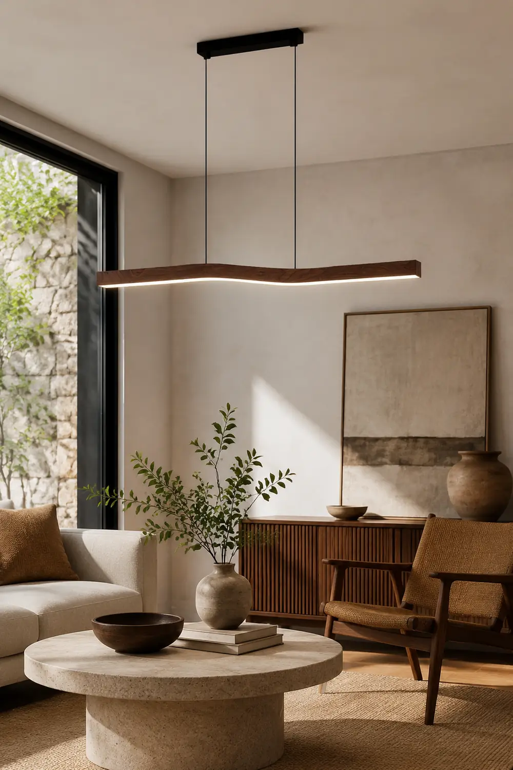 Camur Linear Pendant Light - Lumpaz