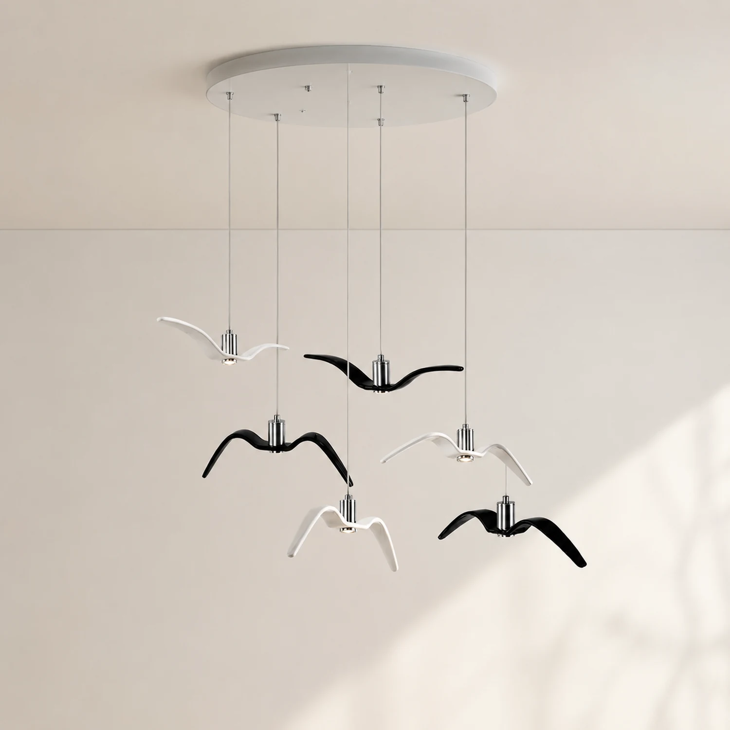Seagull Resin Pendant Light - Lumpaz