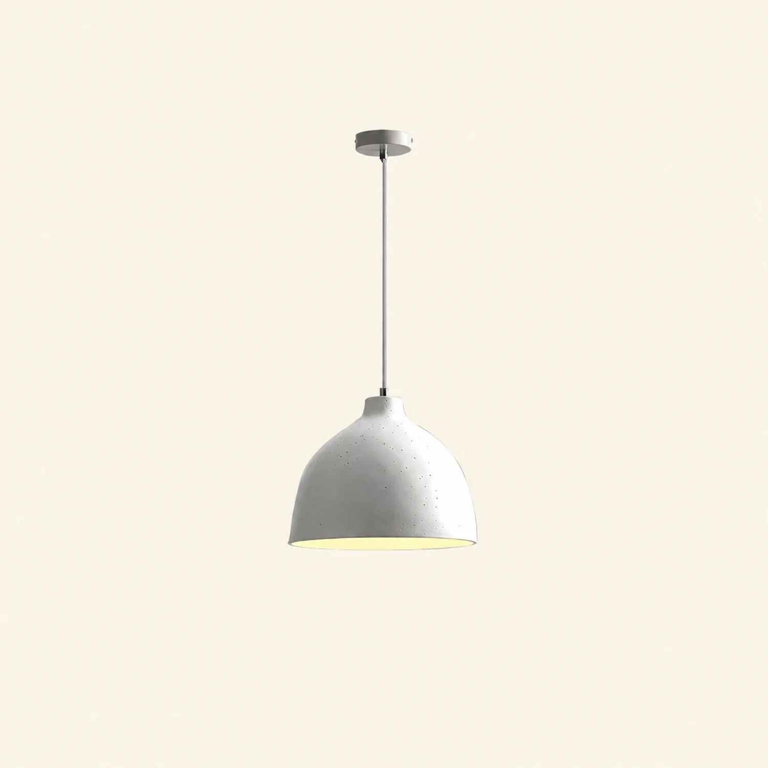 Resin Bowl Pendant Lamp - Lumpaz