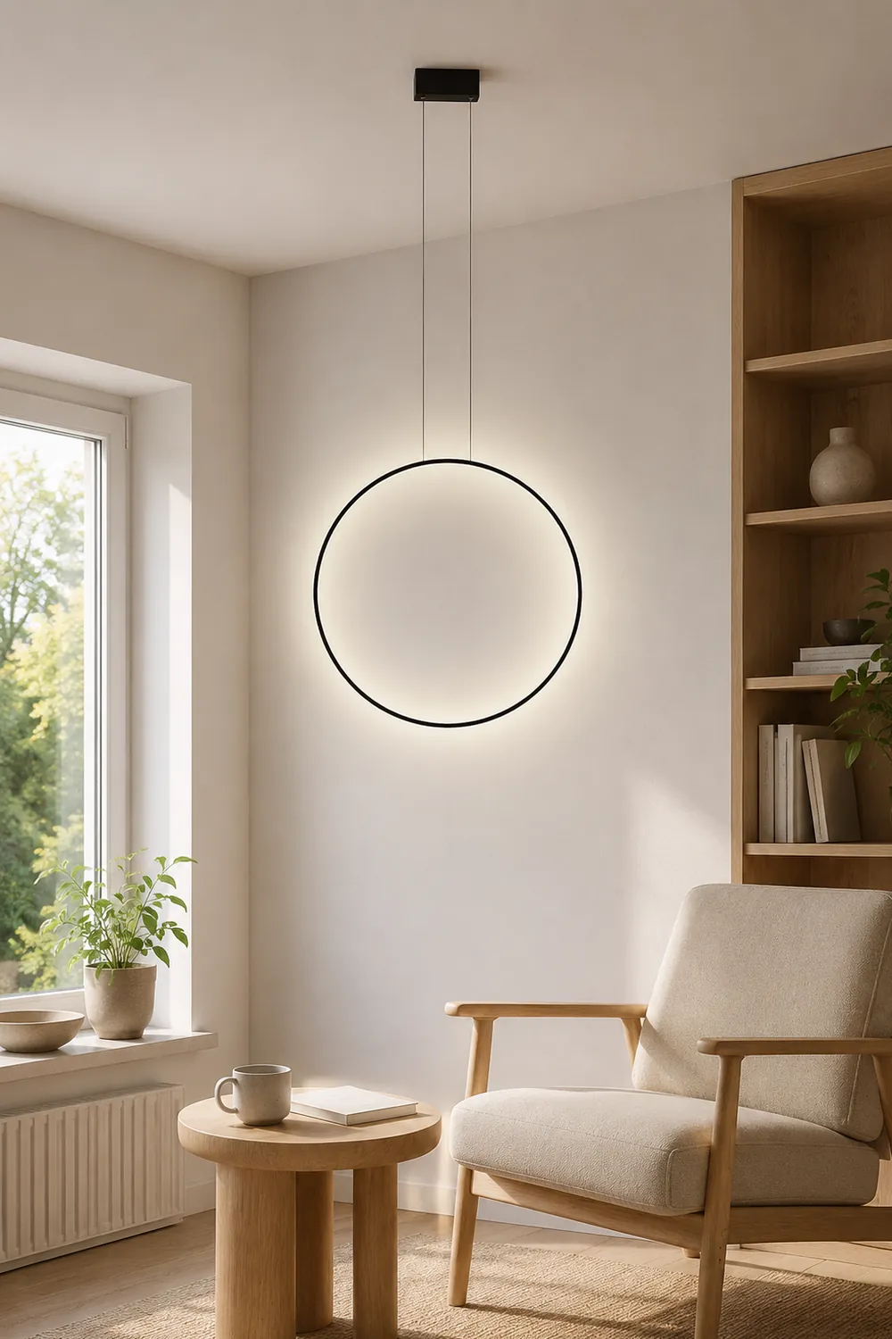 Nightfall Circle Pendant Light - Lumpaz