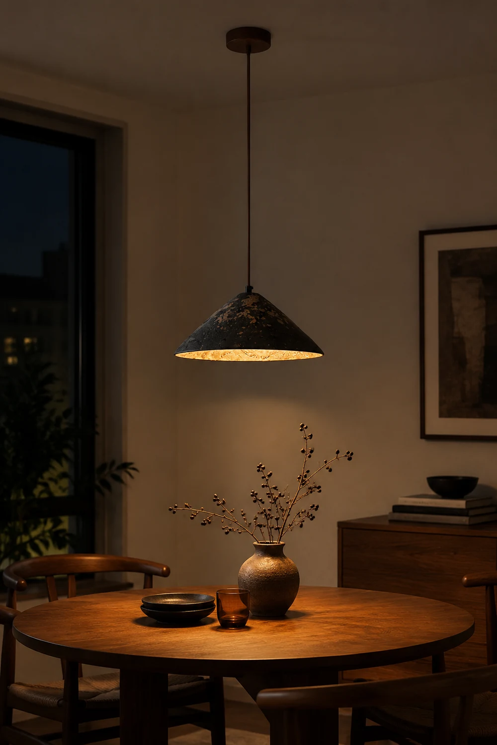 Ceramic Whisper Pendant Lamp - Lumpaz