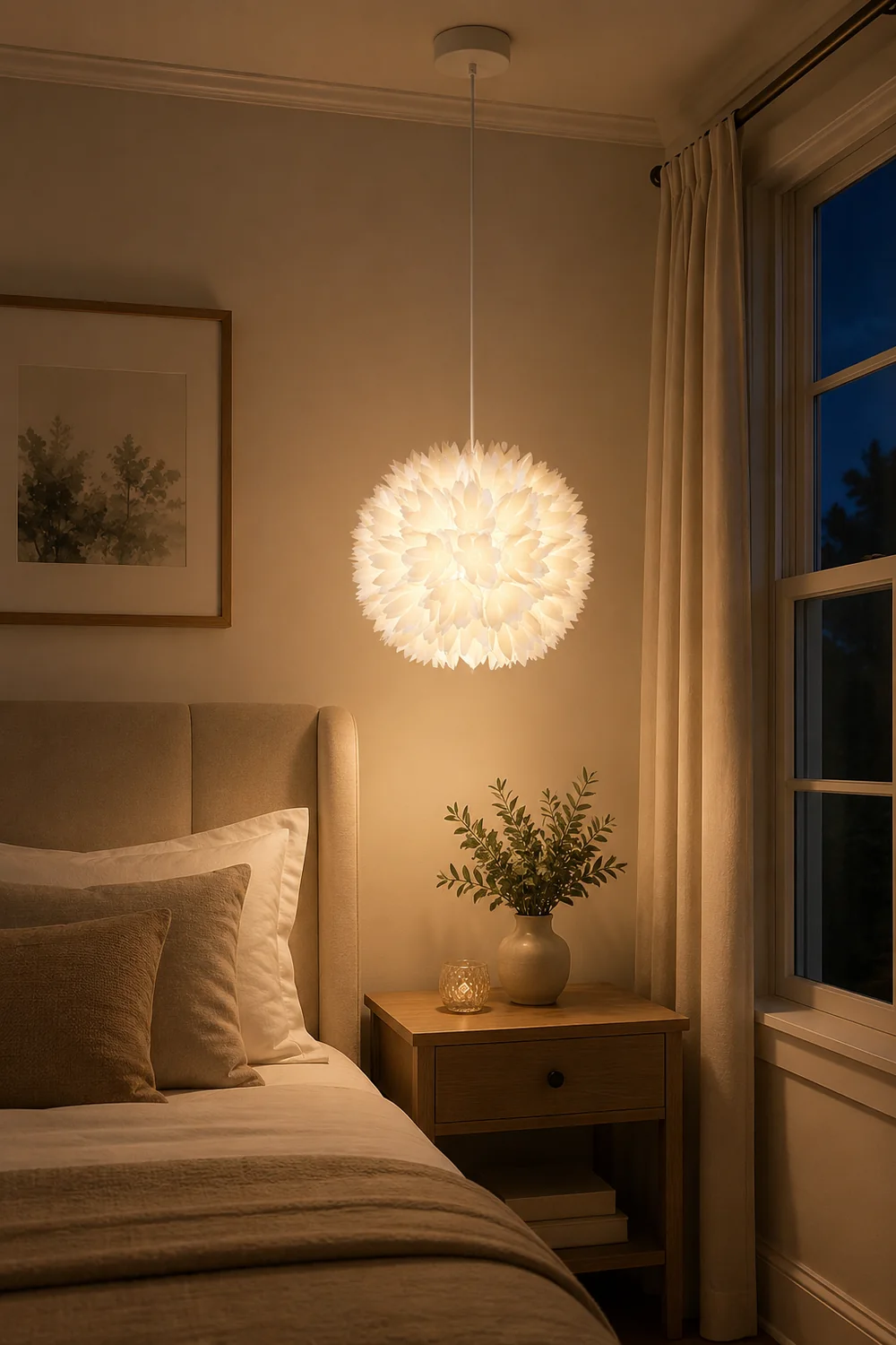 Flowers Ball Pendant Light - Lumpaz
