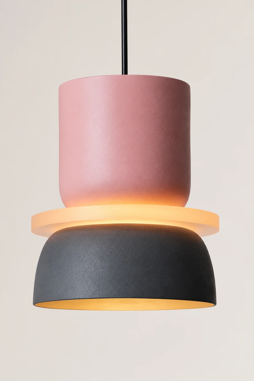 Morandi Pendant Light, Island, Contrast Color, Industrial - Lumpaz
