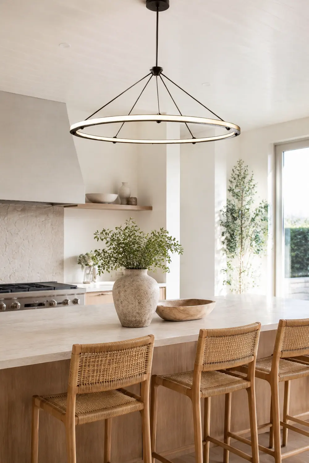 Cascading Ring Circle Pendant Lamp - Lumpaz