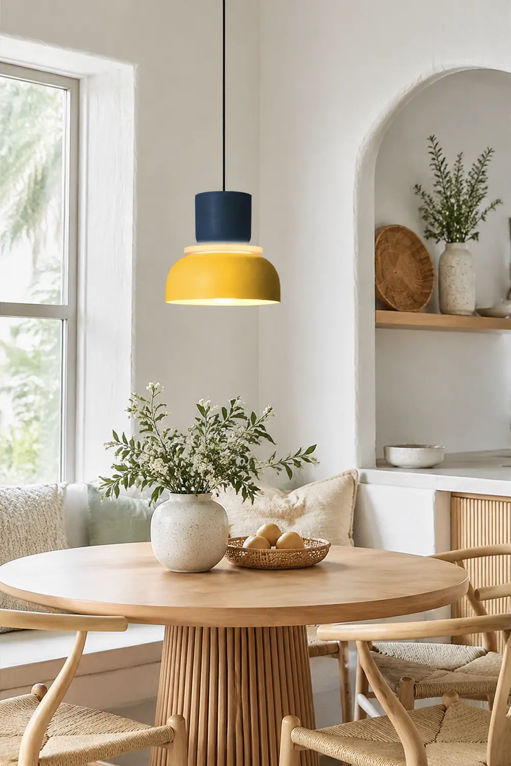 Morandi Pendant Light, Island, Contrast Color, Industrial - Lumpaz