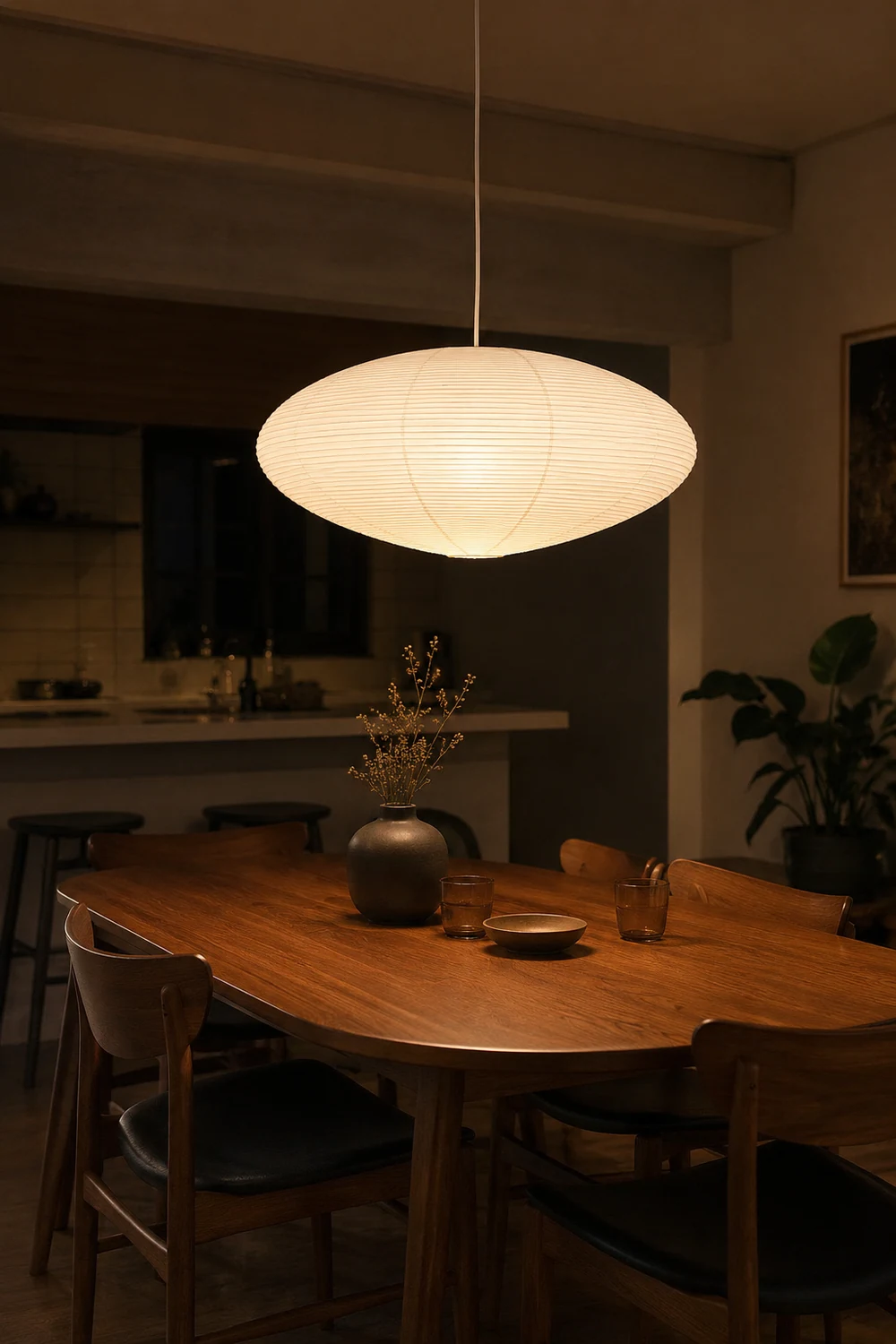 Washi Paper 15A Pendant Light - Lumpaz