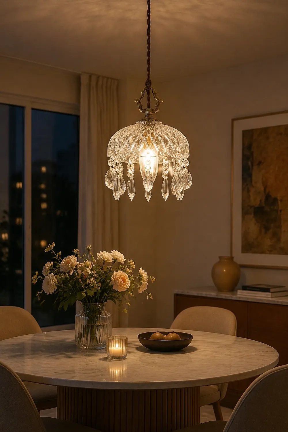 Bowl Shade Pendant Lamp - Lumpaz