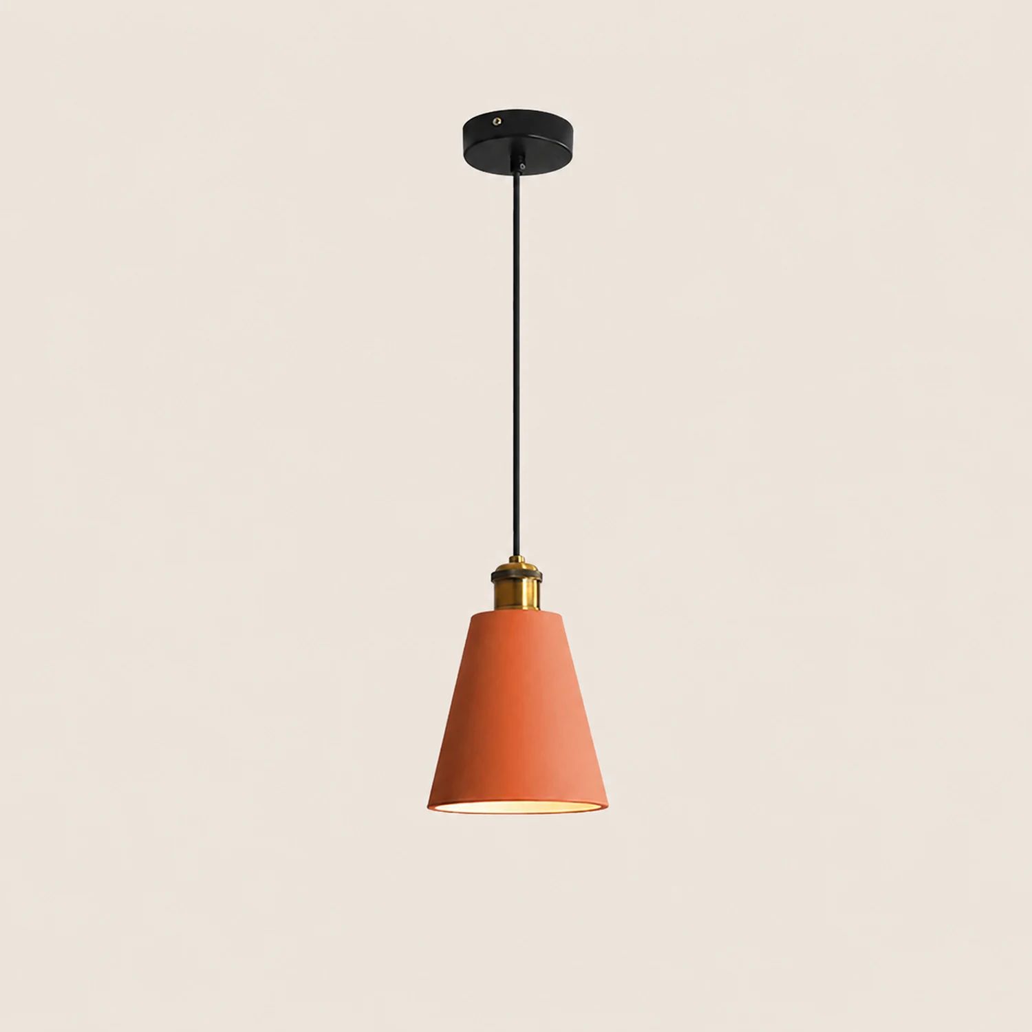 Morandi Pendant Light Colorful Art Deco, Metal/Resin, Bedroom - Lumpaz