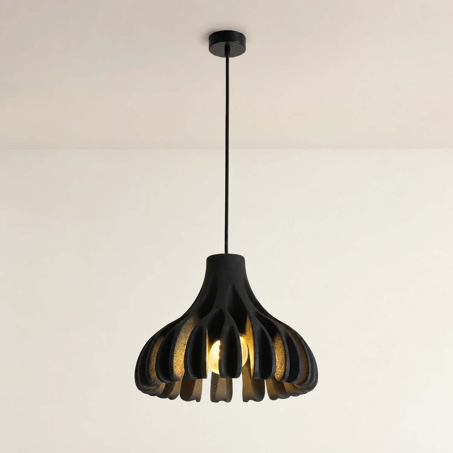 Coral Resin Pendant Lamp - Lumpaz