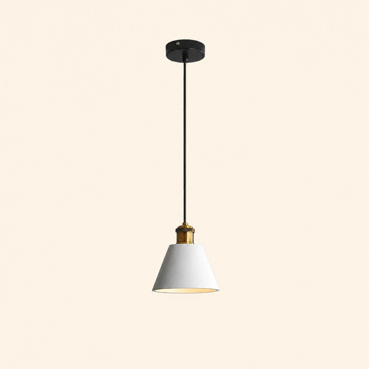 Morandi Pendant Light Colorful Art Deco, Metal/Resin, Bedroom - Lumpaz