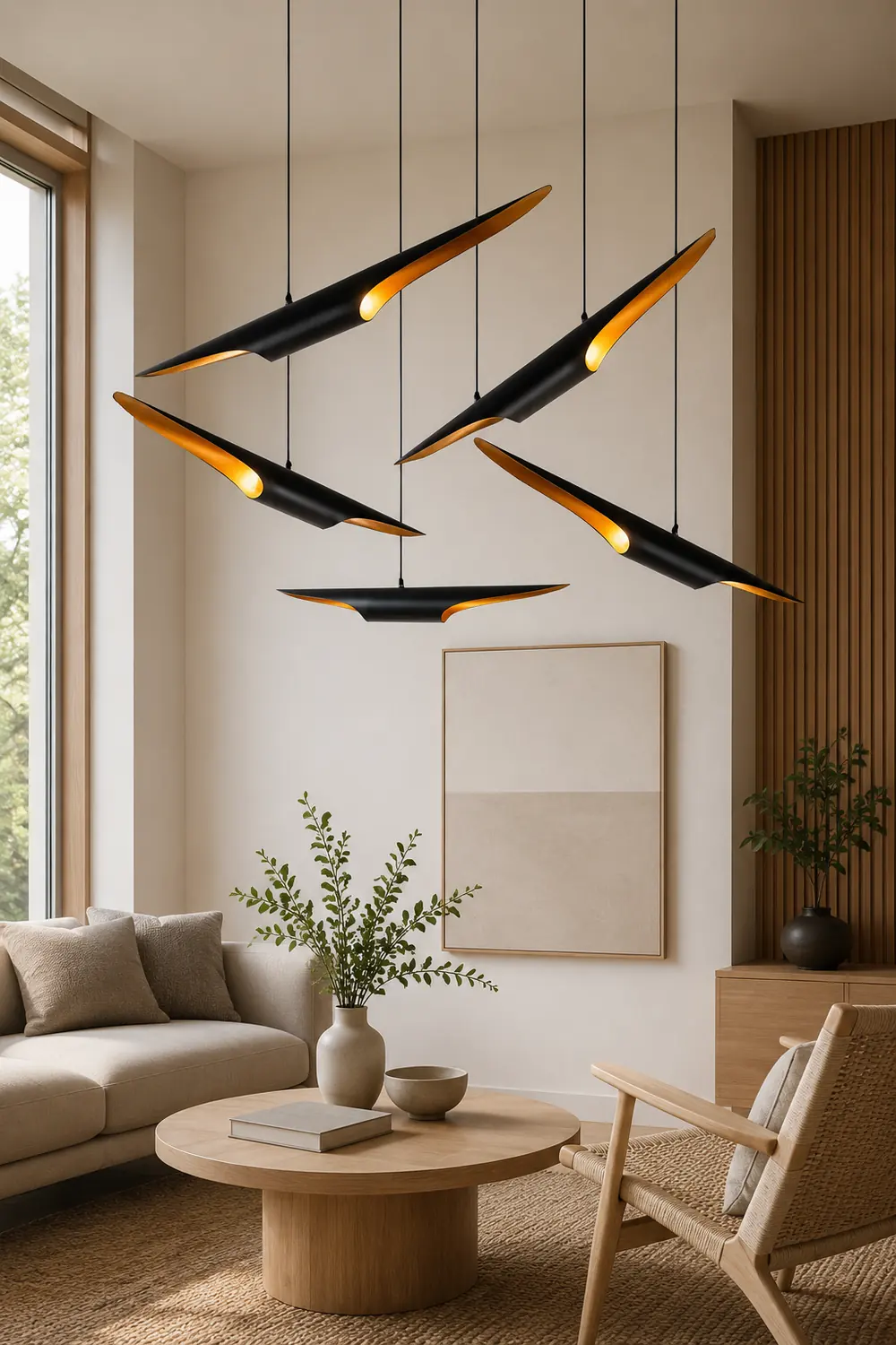 Coltrane Pipe Pendant Lights - Lumpaz