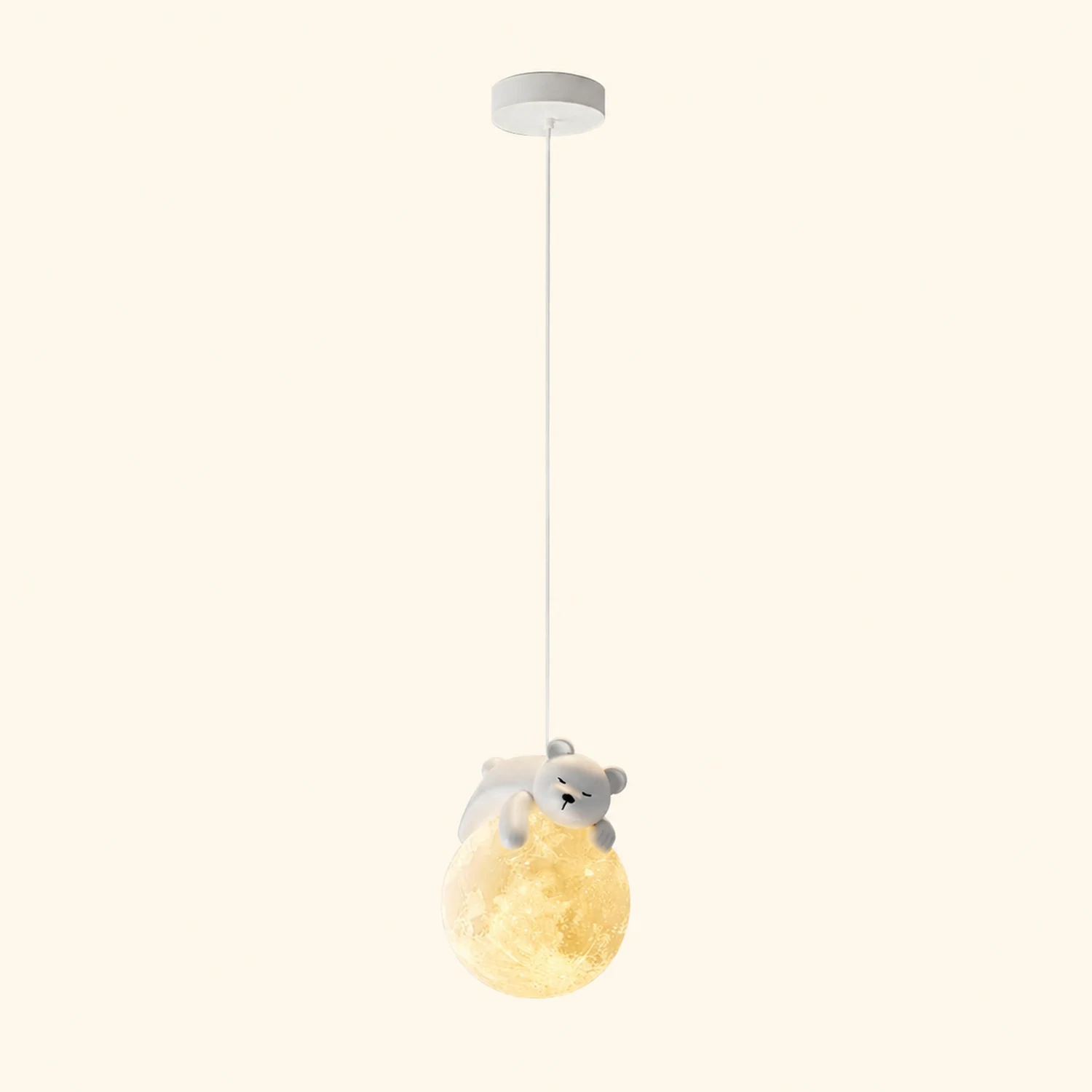 Animal Sleeping Pendant Lamp - Lumpaz