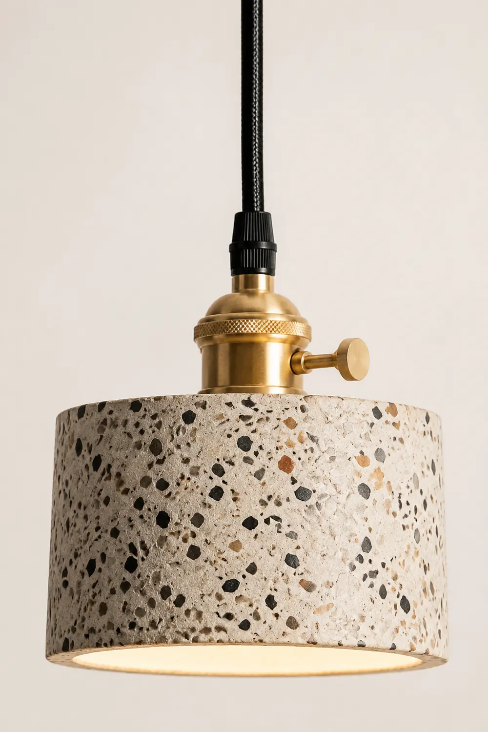 Sumait Zaid Modern Metal/Stone Pendant Light, 5 Style - Lumpaz
