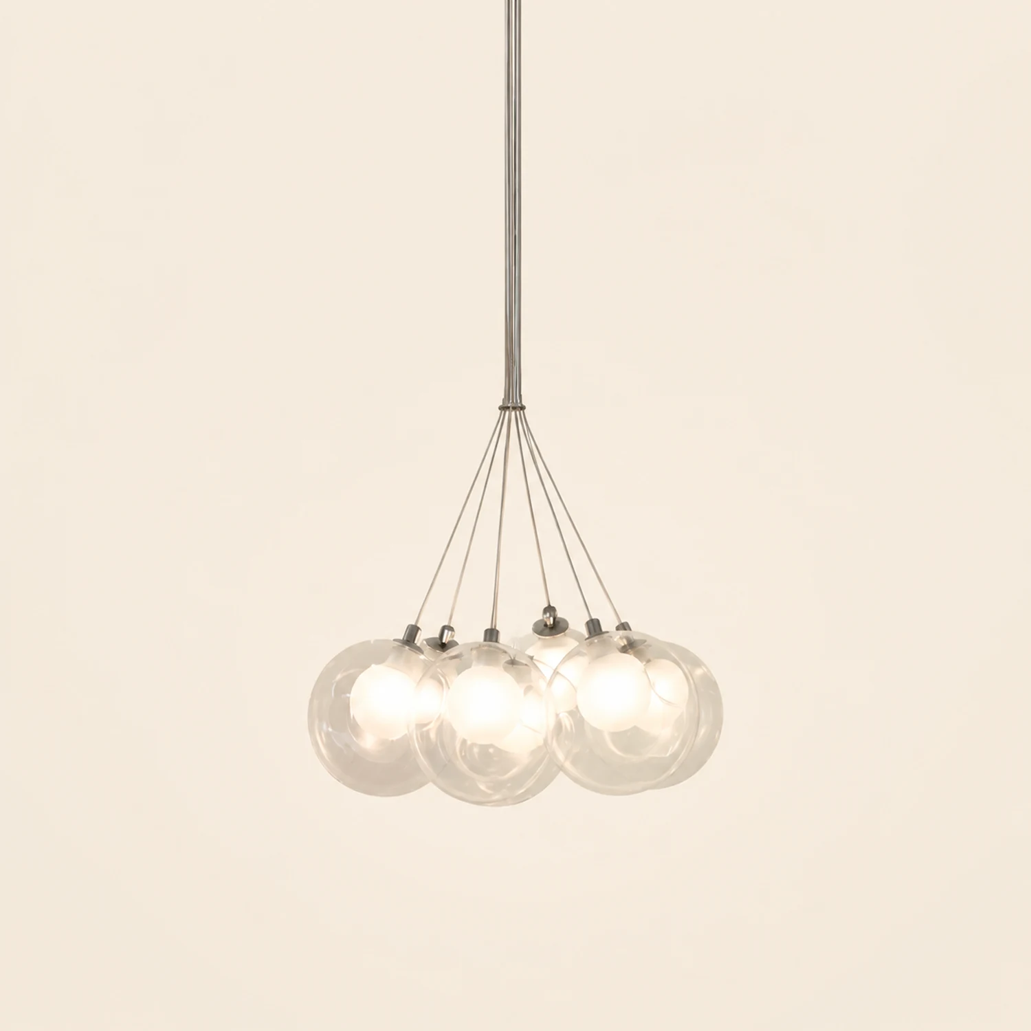 Valentina Modern Bubble Acylic Pendant Light, 5 Style - Lumpaz