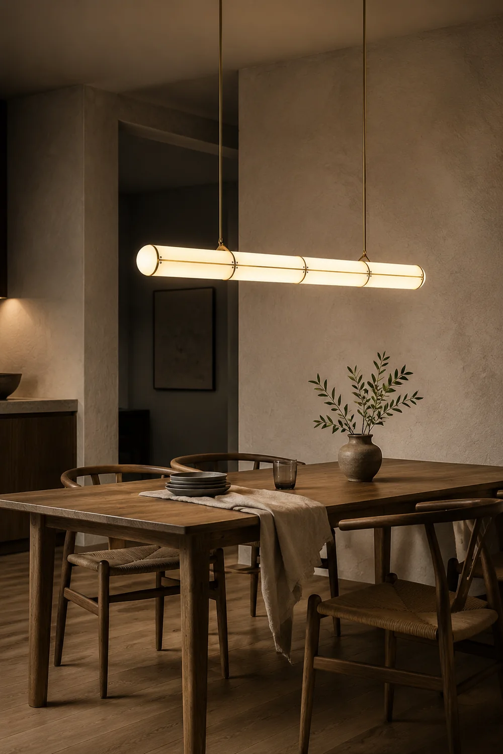 Cylindrical Endless Pendant Light - Lumpaz
