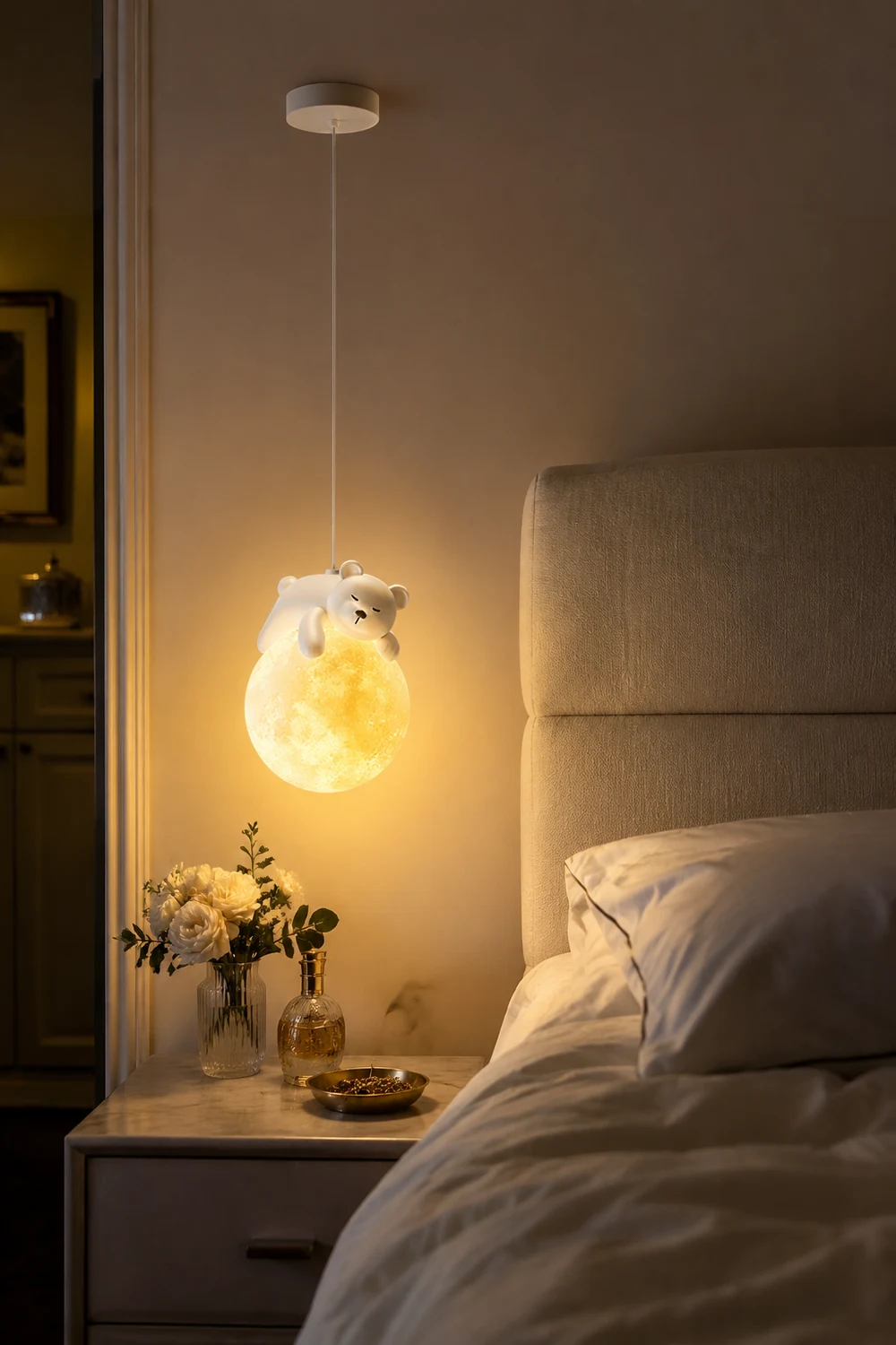 Animal Sleeping Pendant Lamp - Lumpaz
