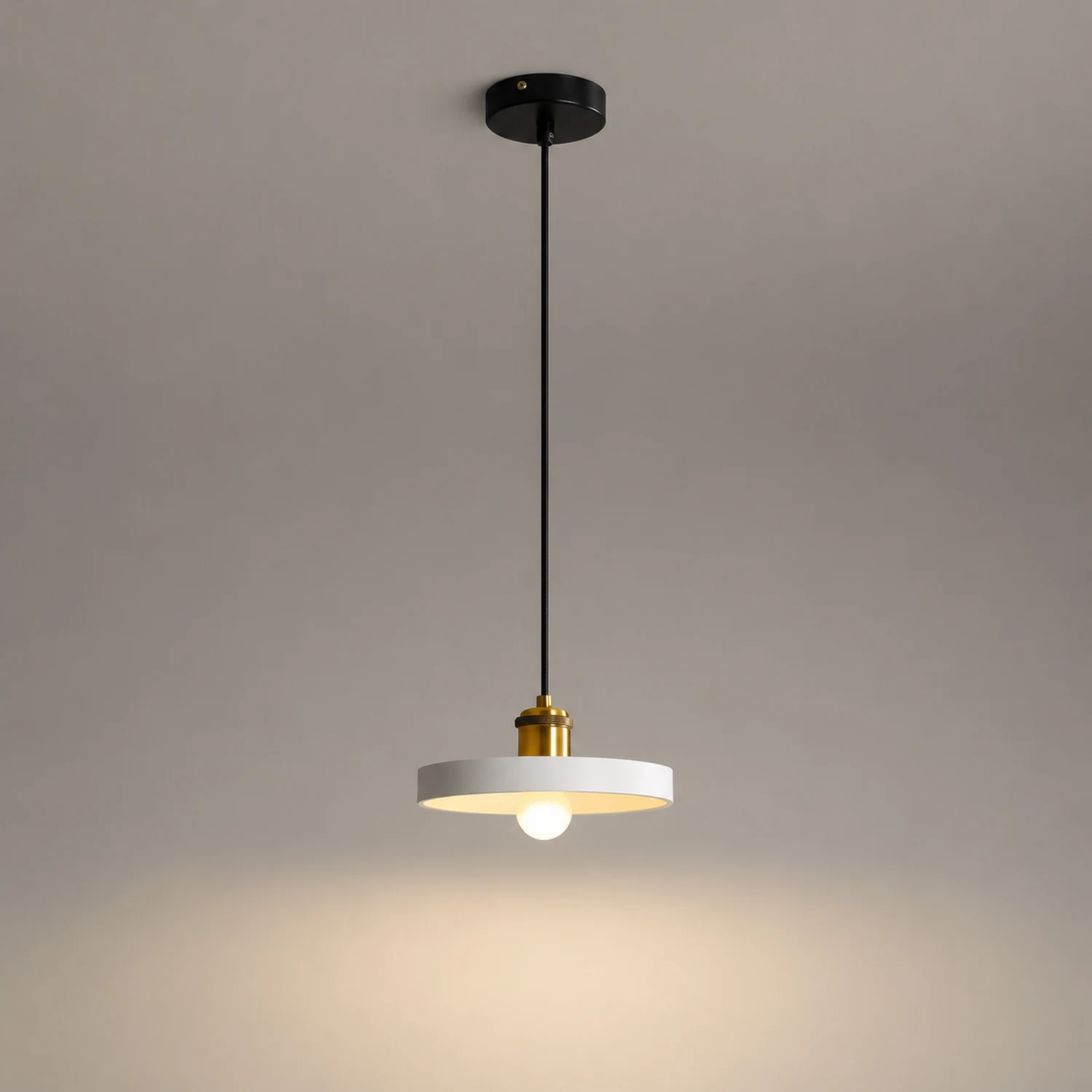 Morandi Pendant Light Colorful Art Deco, Metal/Resin, Bedroom - Lumpaz