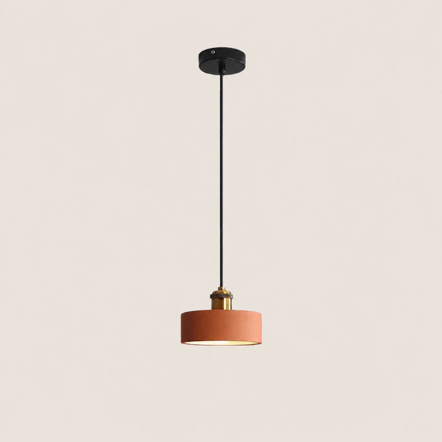 Morandi Pendant Light Colorful Art Deco, Metal/Resin, Bedroom - Lumpaz
