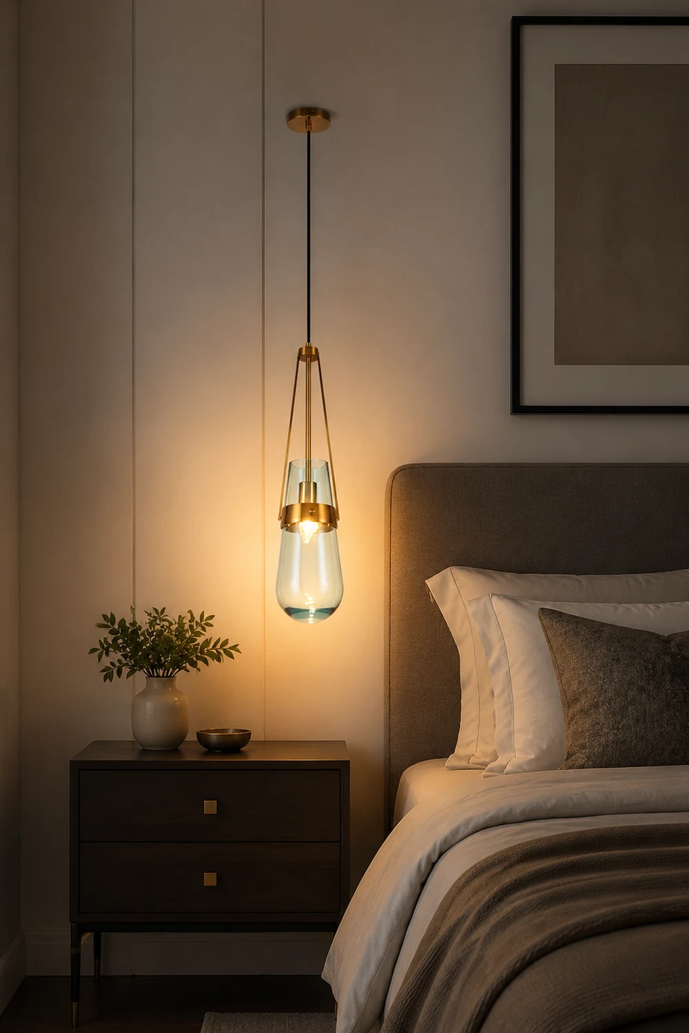 Poble Glass Pendant Light - Lumpaz