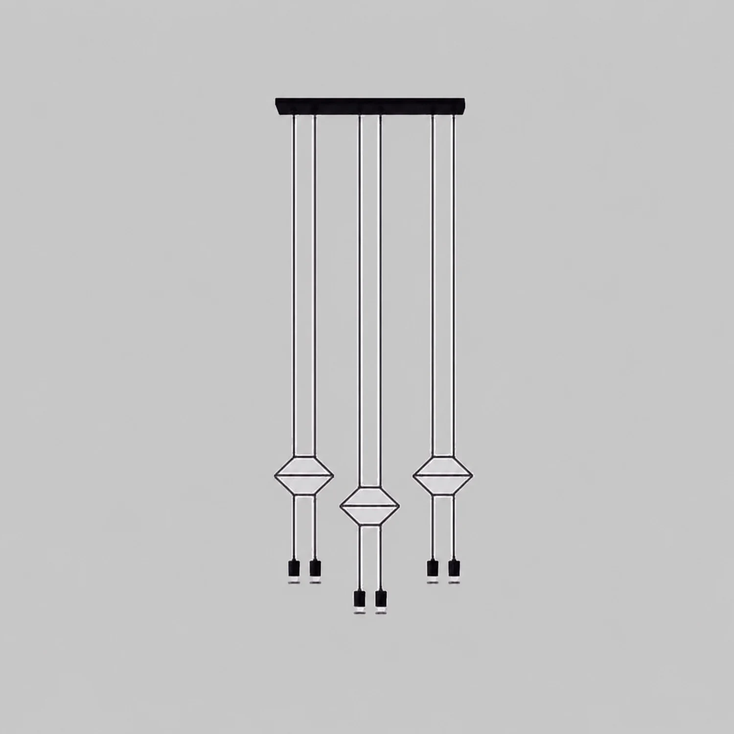 Line Art Pendant Light - Lumpaz