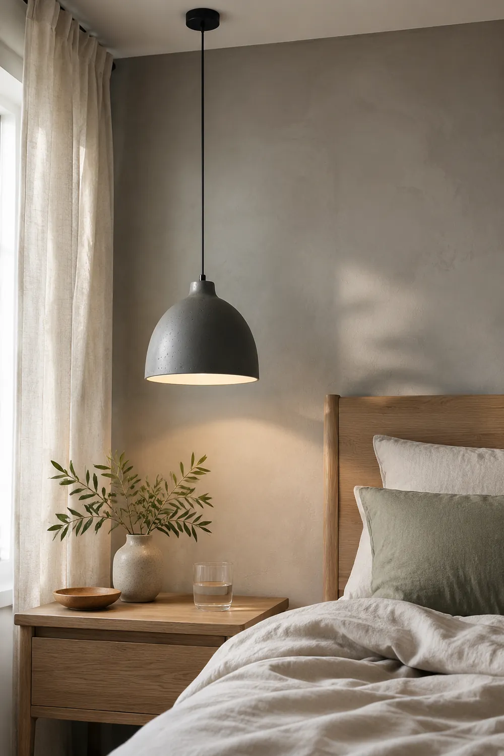 Resin Bowl Pendant Lamp - Lumpaz