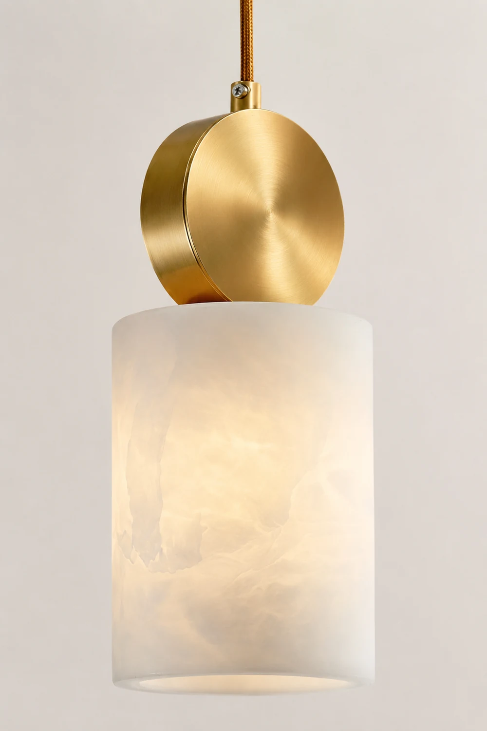 Etruscan Aabaster Pendant Light - Lumpaz