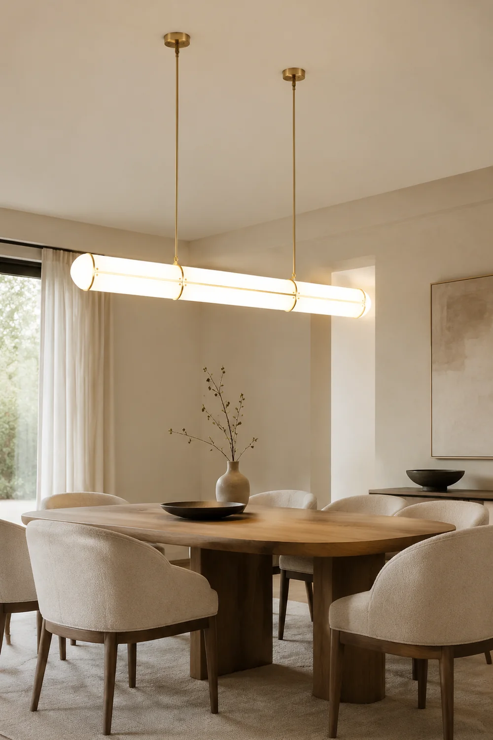 Cylindrical Endless Pendant Light - Lumpaz