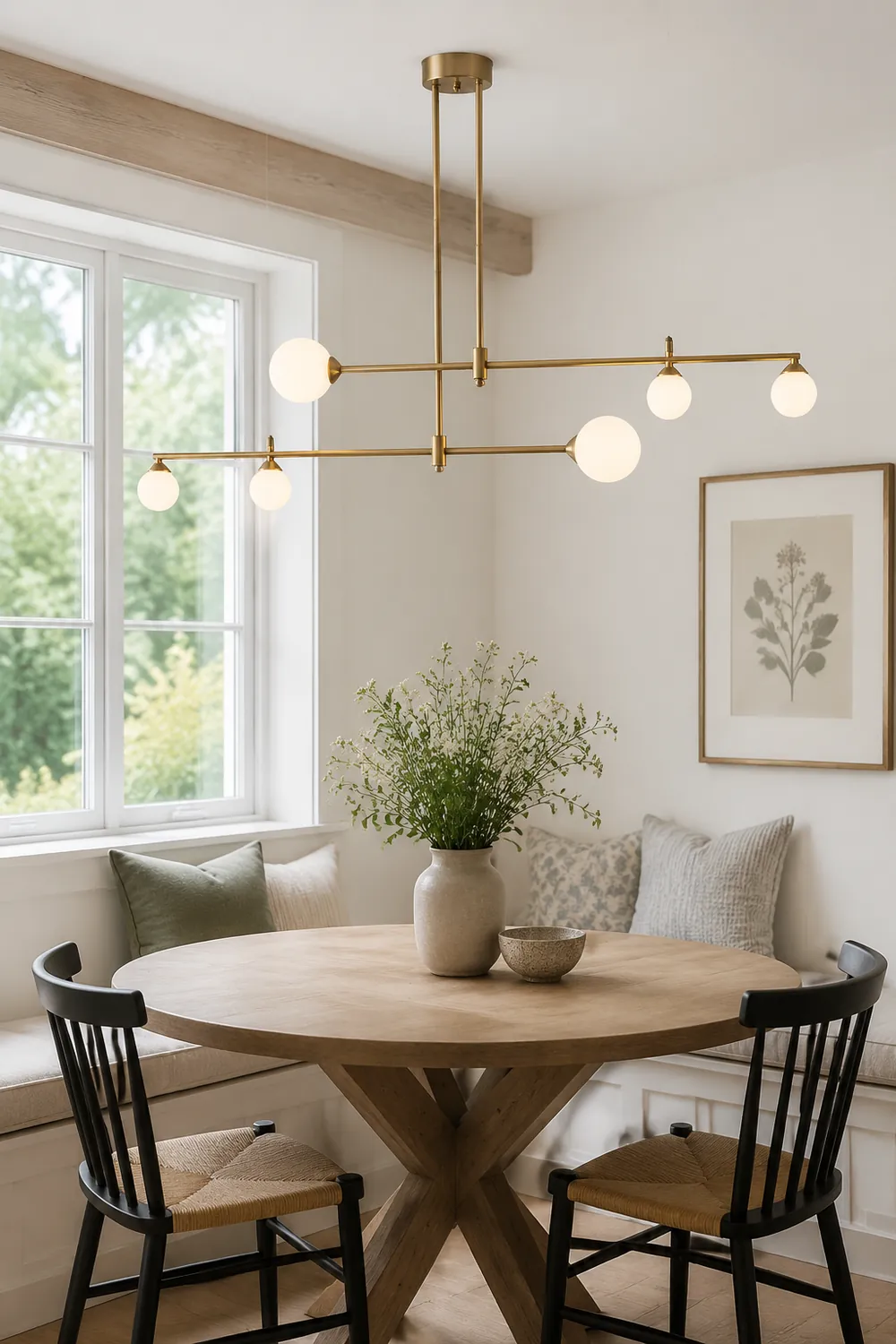 Valentina Modern Bubble Copper Pendant Light, Gold - Lumpaz