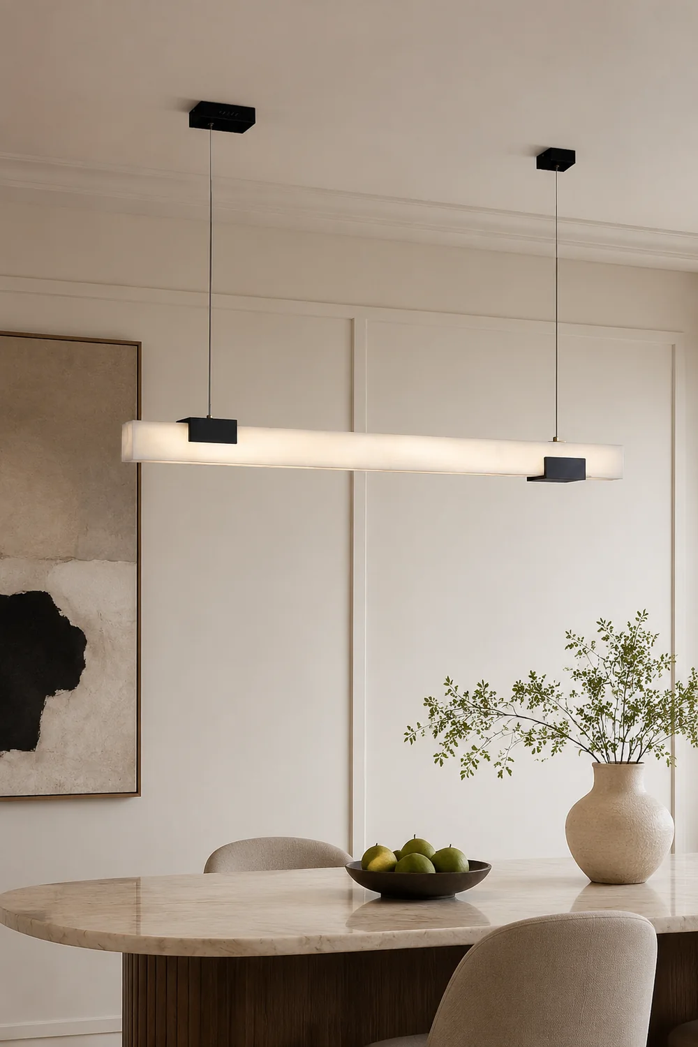 Cary Alabaster Pendant Light - Lumpaz