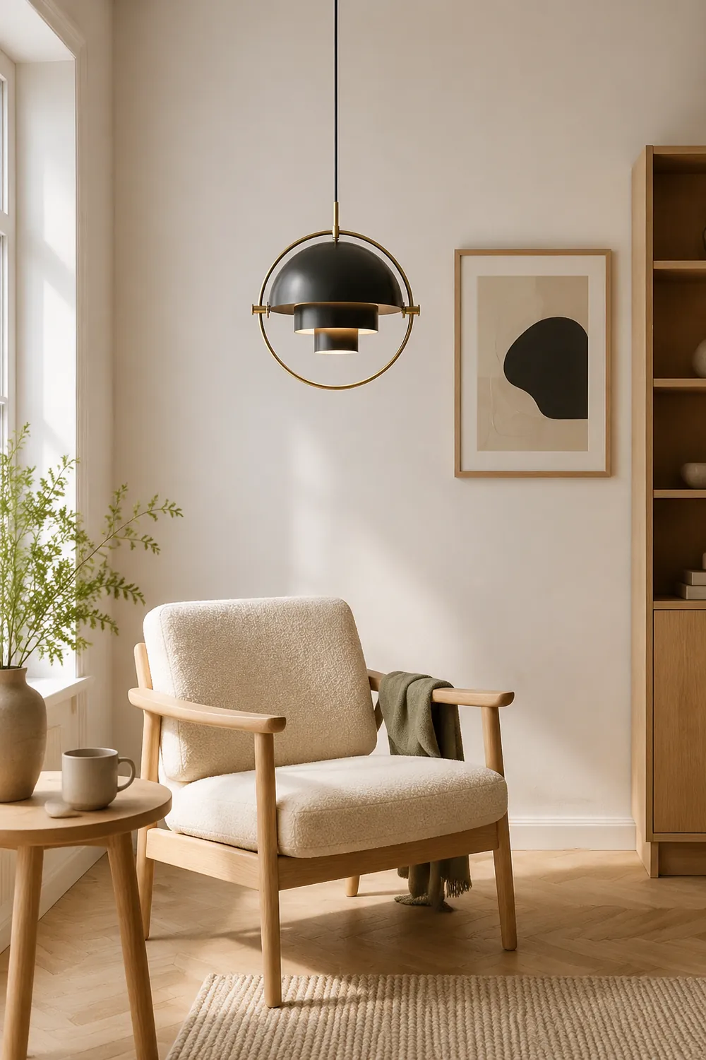 Deformed Ball Pendant Light - Lumpaz