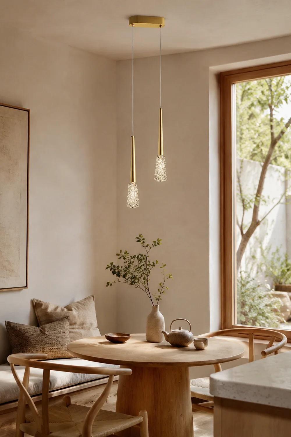 Mozzi Crystal Pendant Light - Lumpaz