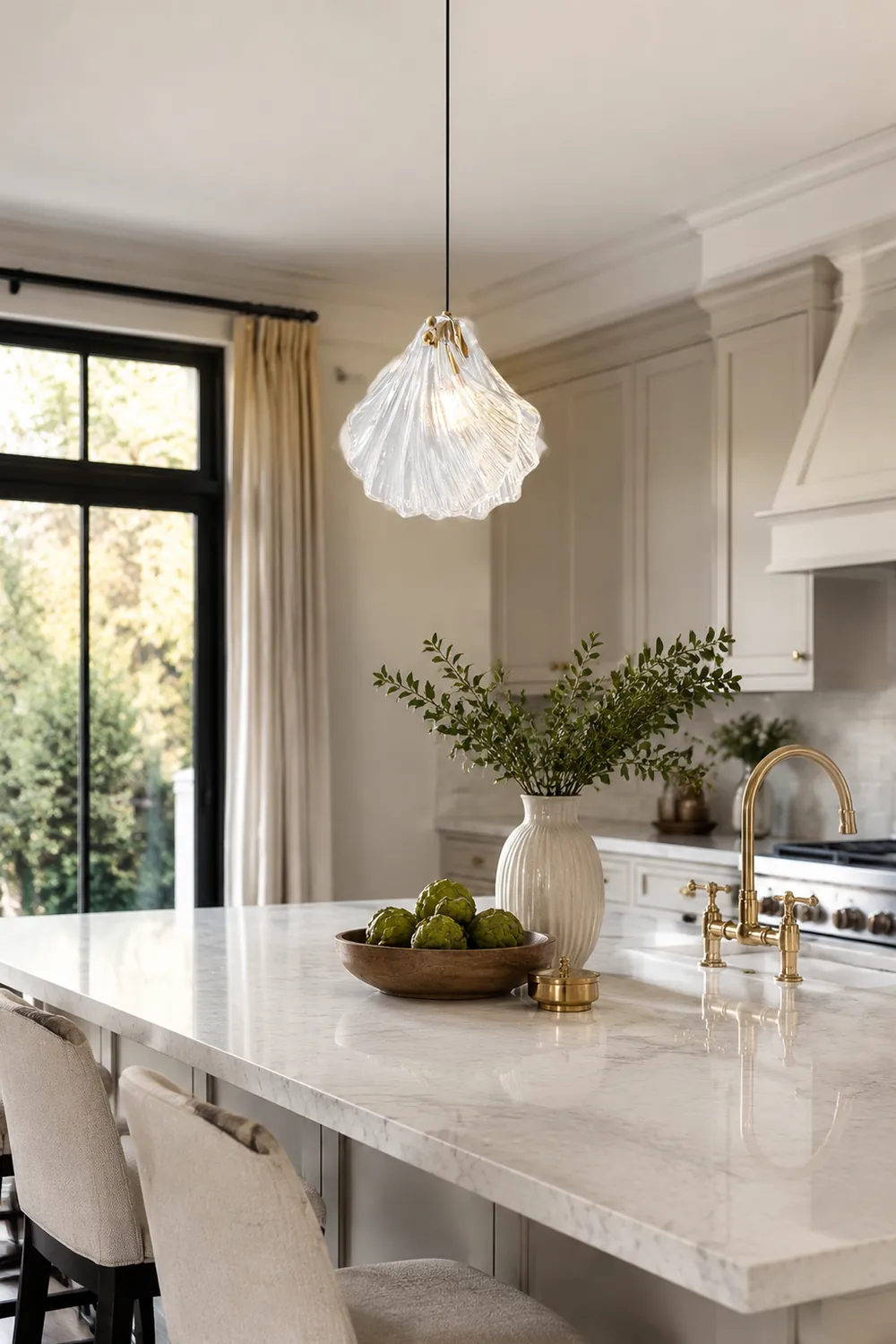 Shell Mini Pendant Light - Lumpaz