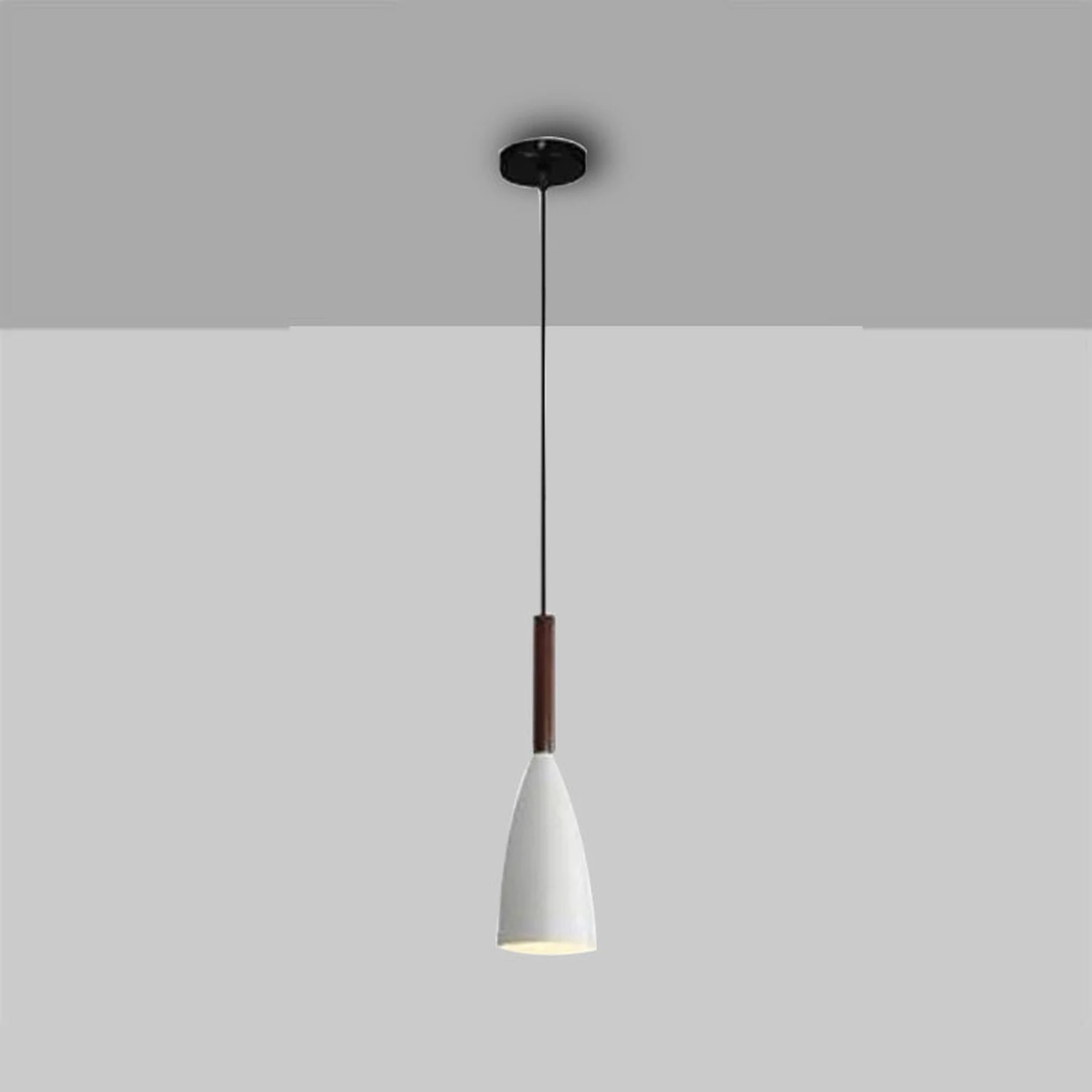 Morandi Kitchen Island Pendant Light Cluster, Wood/Metal - Lumpaz
