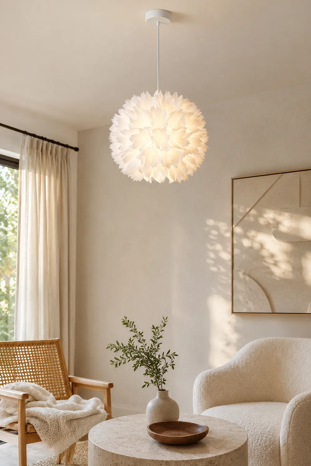 Flowers Ball Pendant Light - Lumpaz