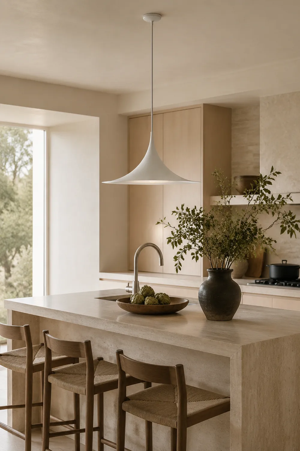 Semi Pendant Light - Lumpaz