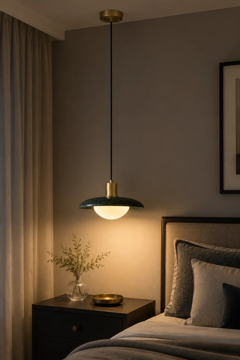 Arundel Mushroom Pendant Light - Lumpaz