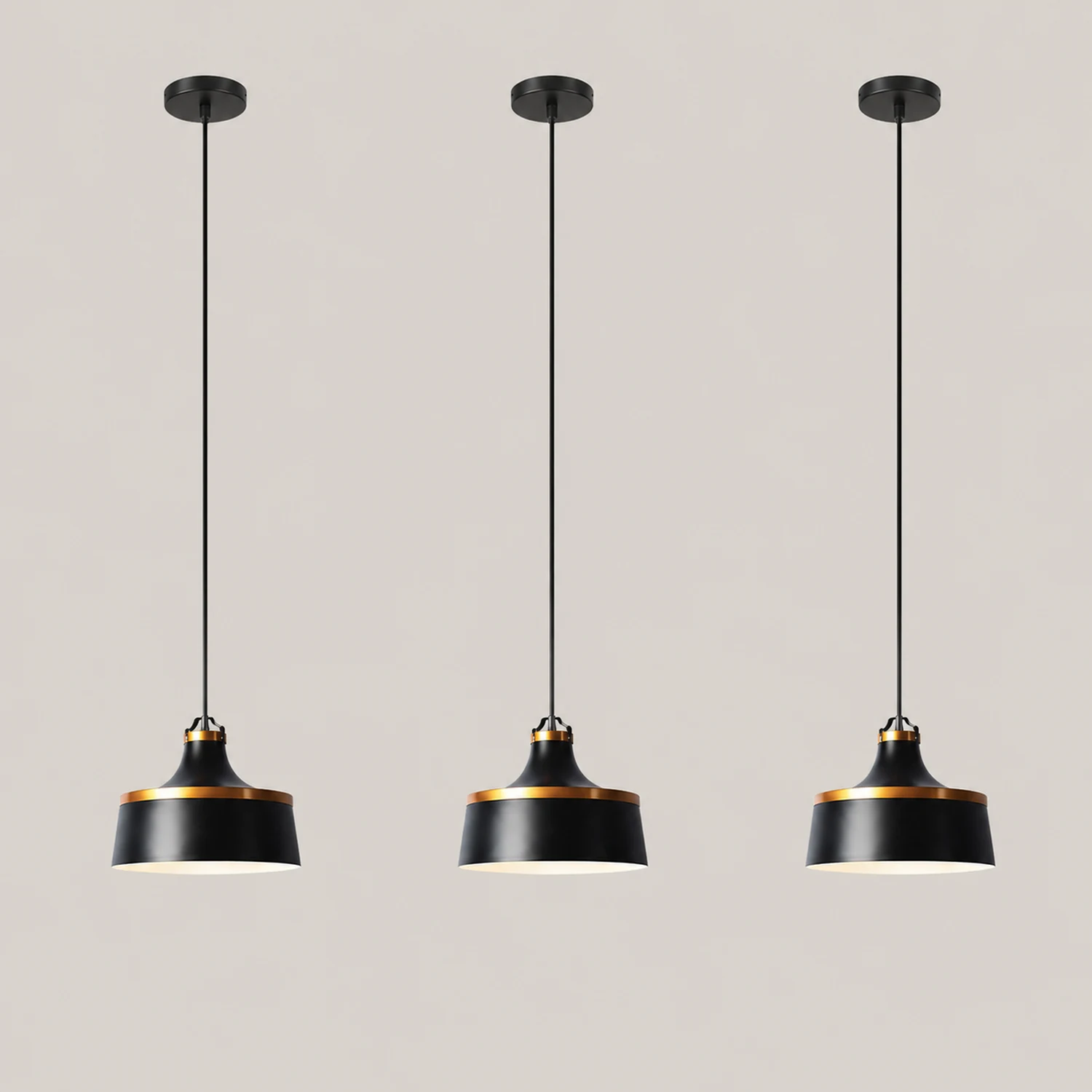 Morandi Modern Colorful Single Pendant Light, Metal Shade - Lumpaz