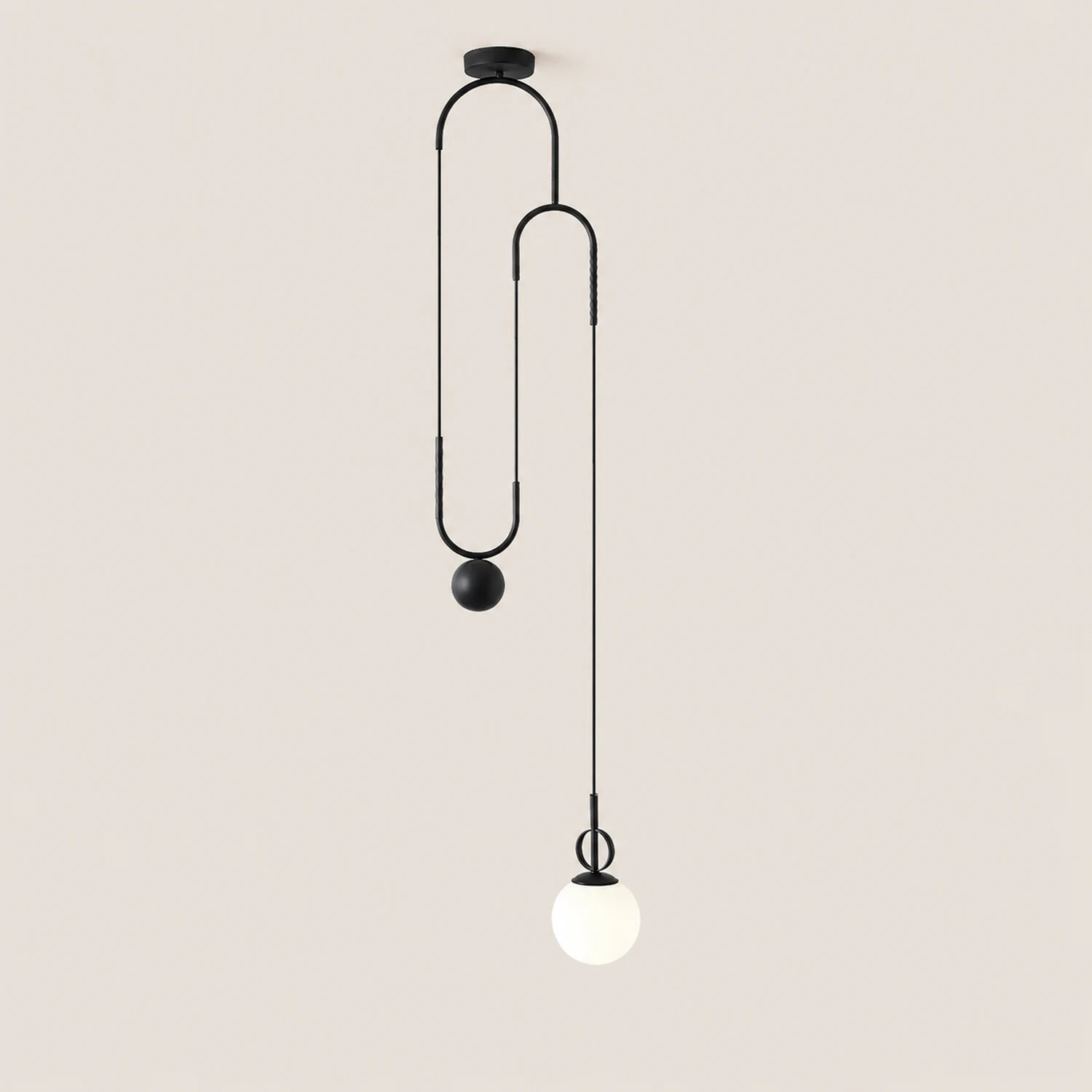 Glass Ball Pendant Lamp - Lumpaz