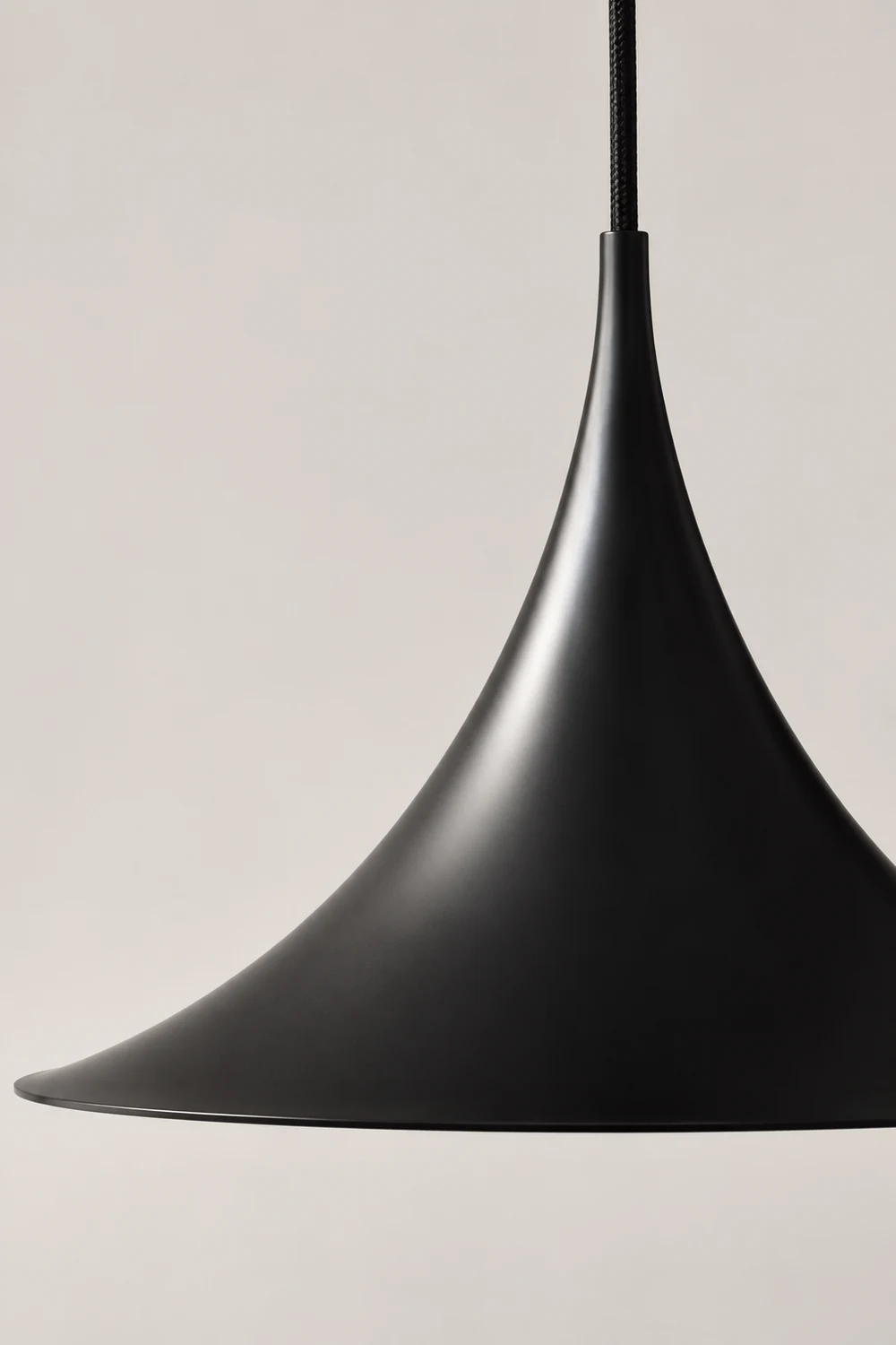 Cairns Mordern Pendant Light, Metal Black/White Dinning Room - Lumpaz