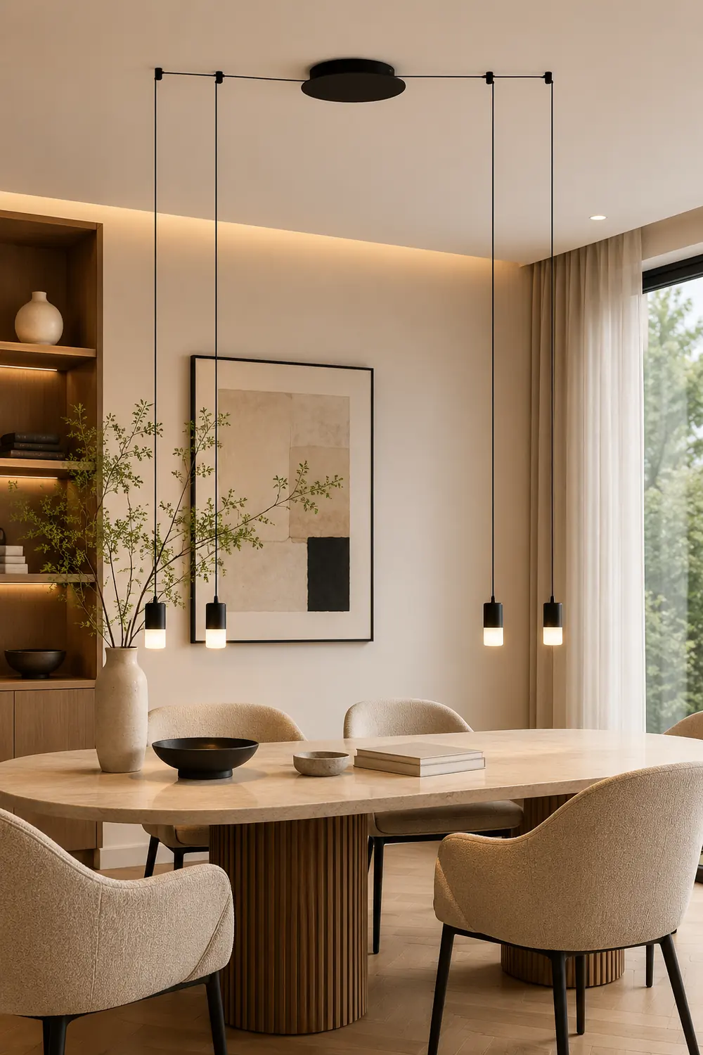 Line Form Pendant light - Lumpaz