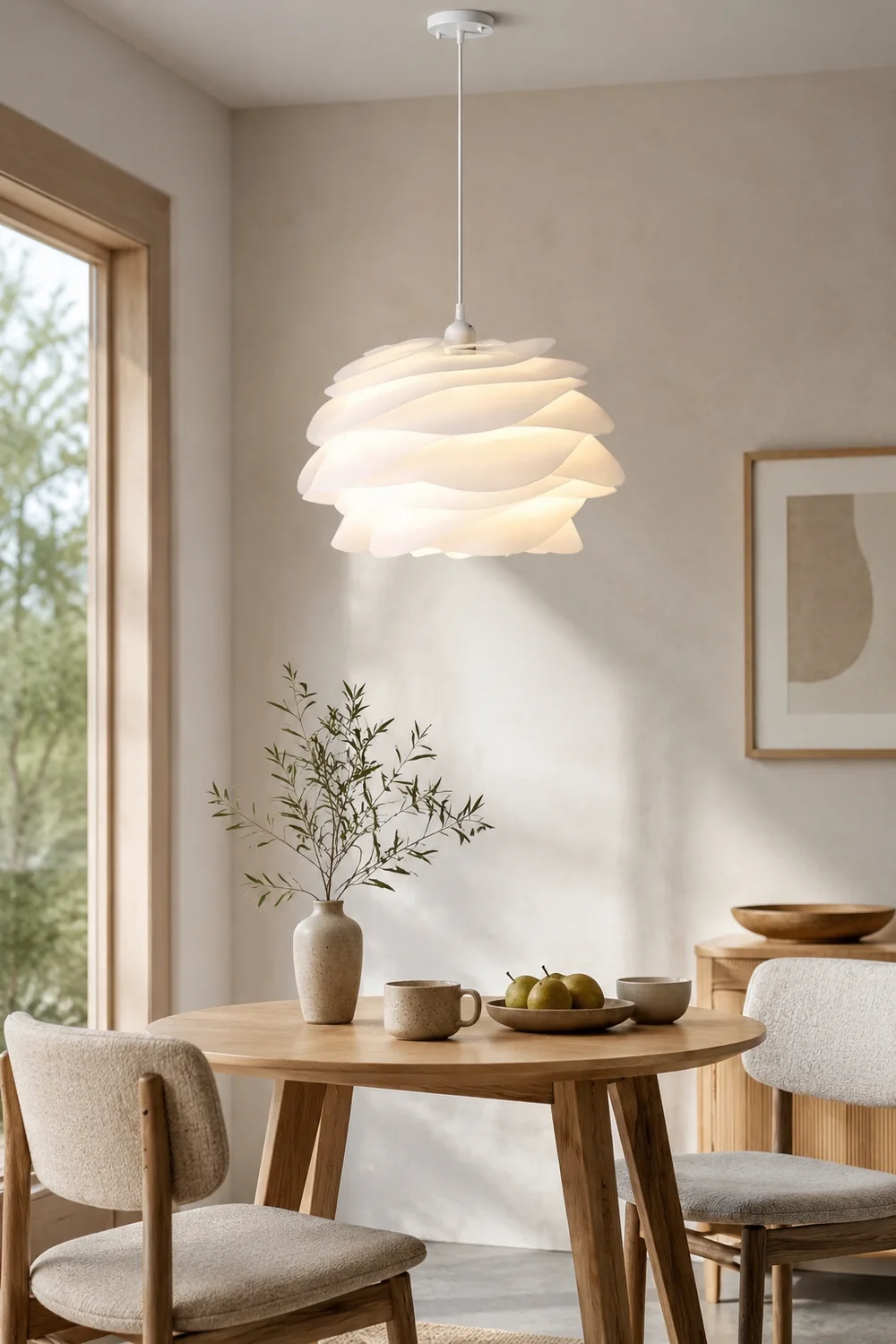 Rose Floral Pendant Light - Lumpaz
