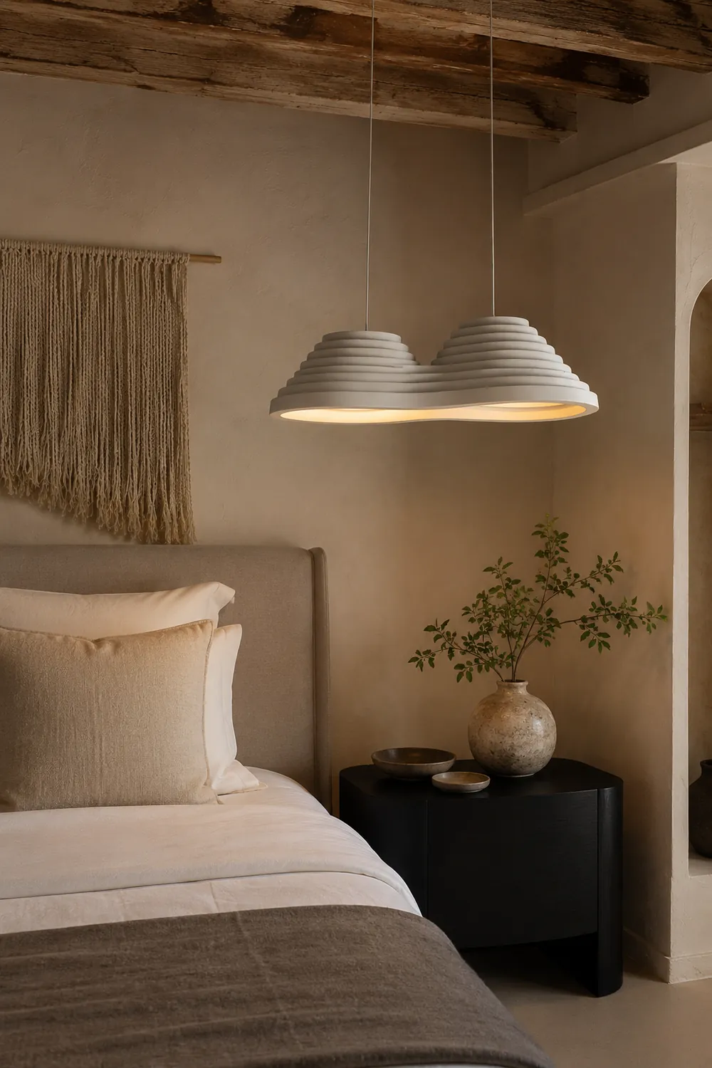 Rice Field Acoustic Pendant Lamp - Lumpaz