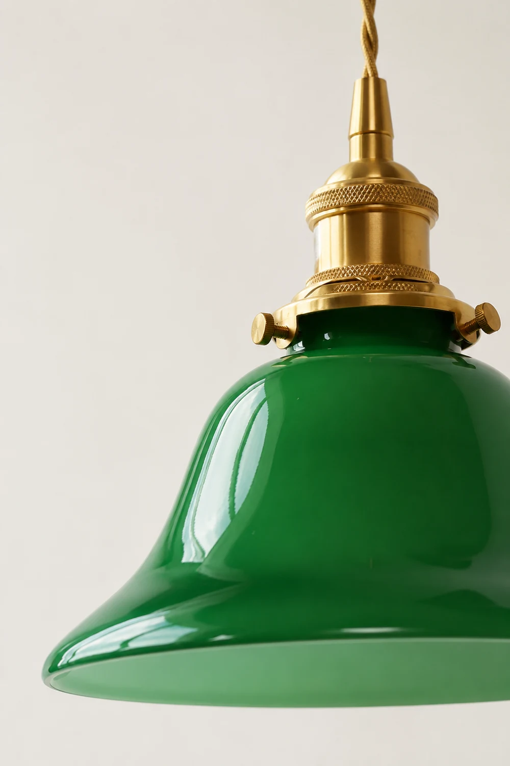 Green Bell Pendant Light - Lumpaz