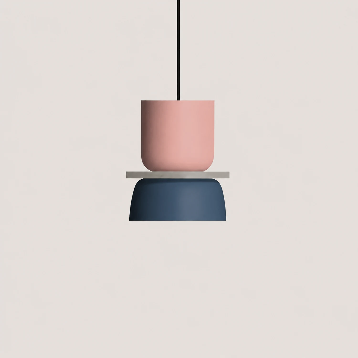 Morandi Pendant Light, Island, Contrast Color, Industrial - Lumpaz