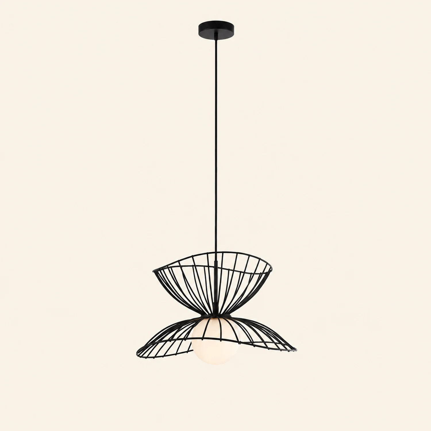 Renée Pendant Light Modern, Metal, Gold/Black, Kitchen Island - Lumpaz