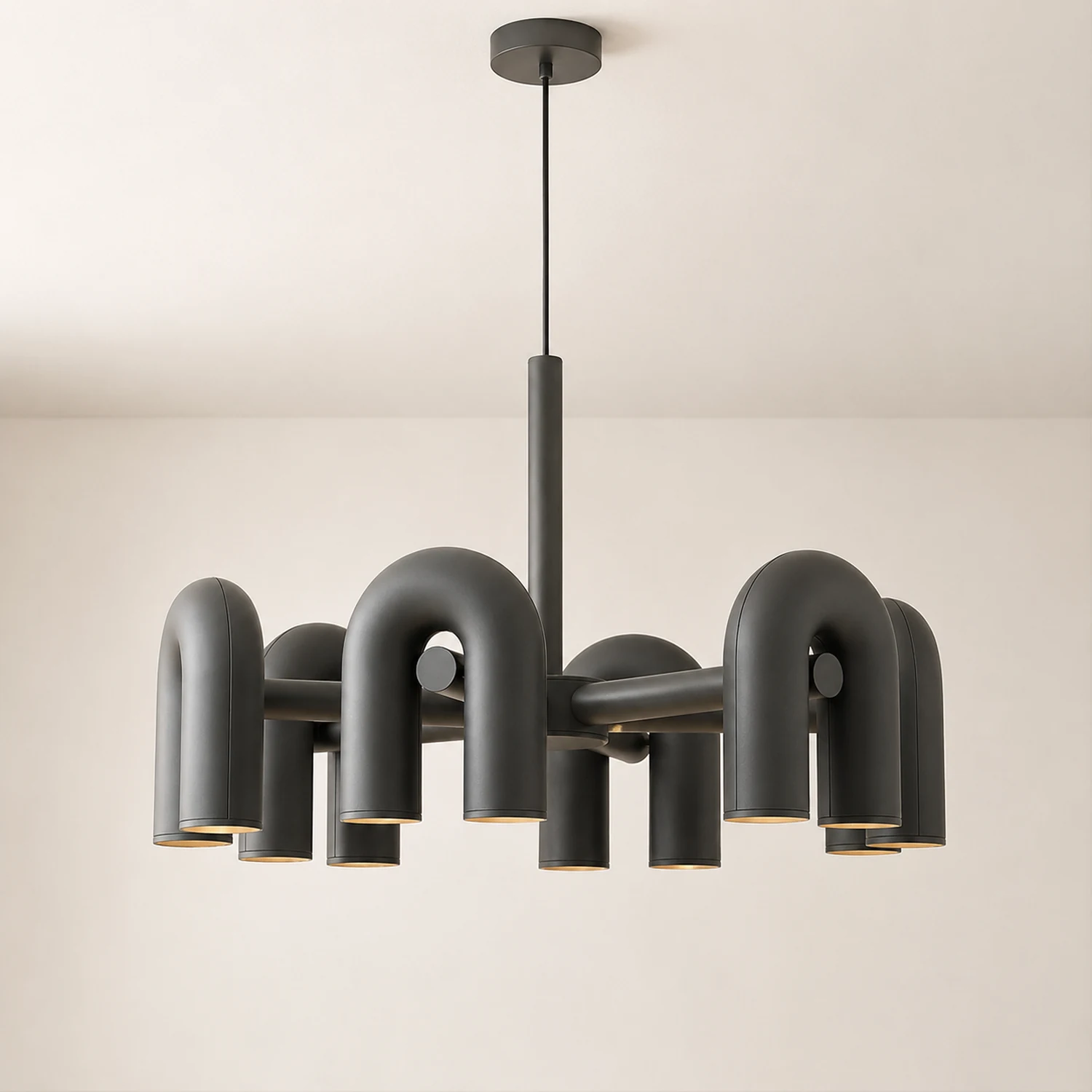 Felix Pendant Light, 4/6 Head - Lumpaz
