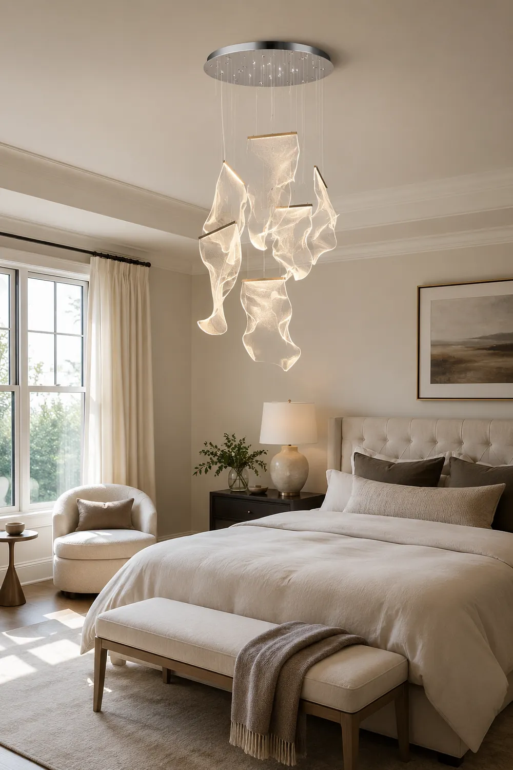 Acrylic LED Chandelier - Lumpaz